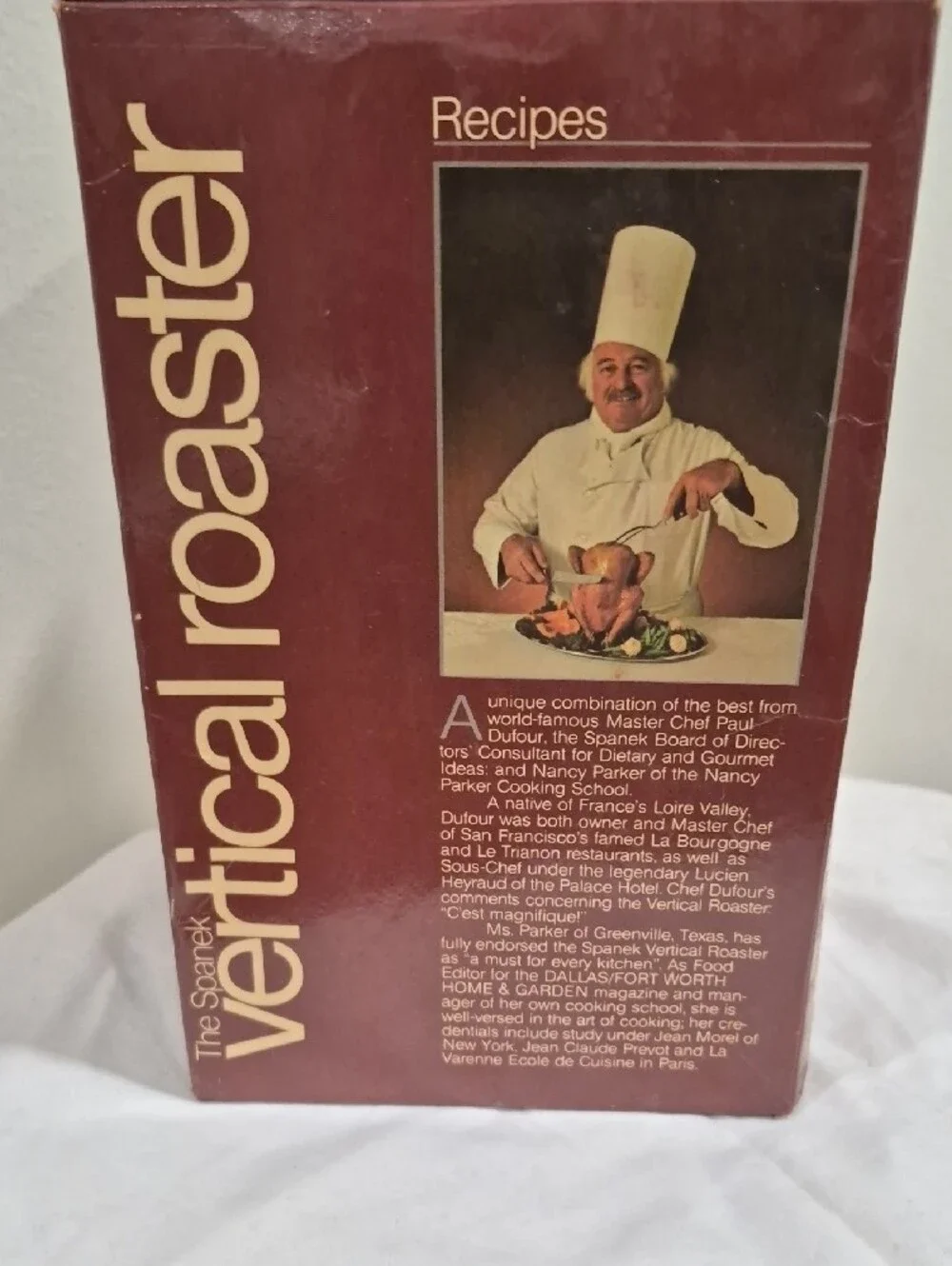 Vintage Spanek Vertical Roaster Set in Original Box